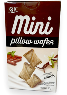 OK! Mini Pillow Wafer Chocolate 50g